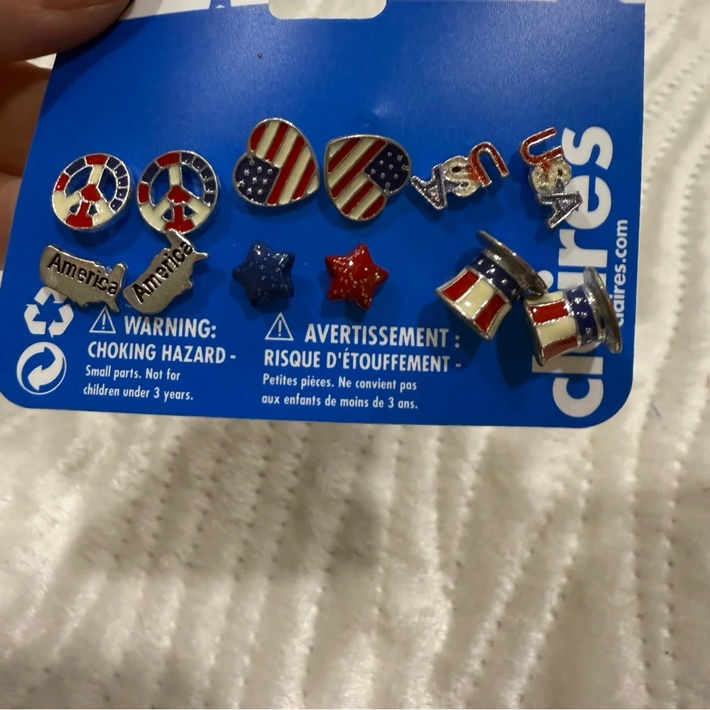 10 for $10 Claire's Red and White Jewelry Set